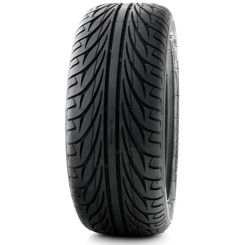Dark tire with directional tread pattern for 042015002a1 Kenda Kanine on Can-Am Spyder
