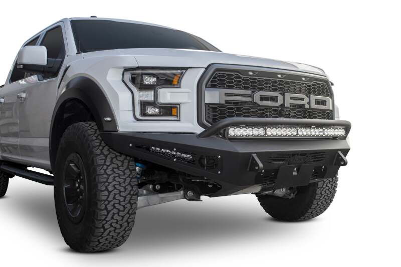 Addictive Desert Designs AC11154501NA Addictive Desert Designs 17-18 Ford F-150 Raptor Front License Plate Bracket - AC11154501NA