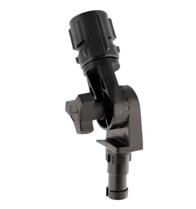 Black adjustable plastic mount for Scotty Inc Gear Head Adapter, perfect head adapter