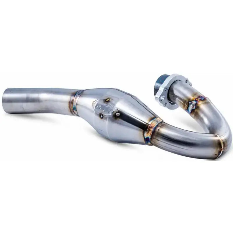 Shiny metal exhaust pipe for Suz Bomb Header SS enhancing driving experience