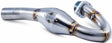 Shiny metal exhaust pipe for Suz Bomb Header SS enhancing driving experience