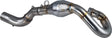 045643 S/S Megabomb Hdr/Mid Pipe Ktm 