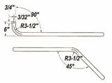 046-00745 Generator Exhaust Pipe