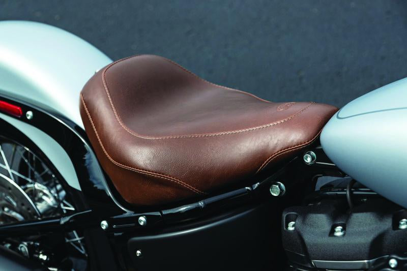 Mustang Motorcycle 83050 Mustang 18-21 Harley Softail Slim Wide Tripper Solo Seat - Brown