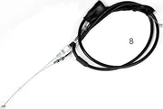 05-0348 Black Vinyl Throttle Pull Cable