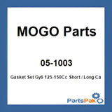 05-1003 Mogo Parts Gasket Set Gy6 125-150Cc Short/Long Case - RV and Auto Parts