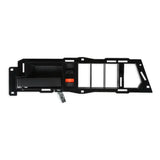 Black interior door handle assembly for C1500 Door Hndle Inside L in 05-126 Holley