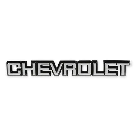 05-135 Holley 1981-1991 Tailgate Emblem - Chevrol
