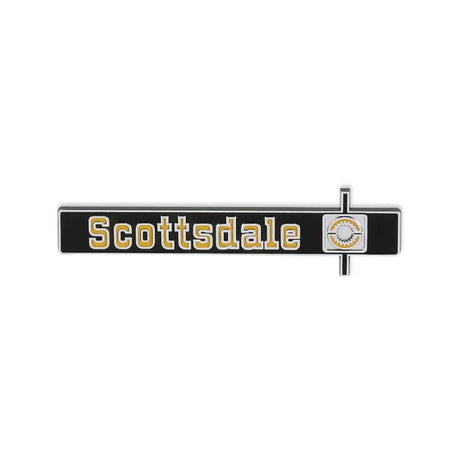 Scottsdale dash emble on Holley 05-186 C/K Scottsdale dash emble for classic trucks