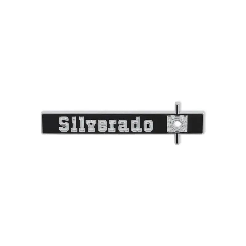 Silverado dash emblem from Holley dash emblem collection for 05-188 Holley C/K Silverado