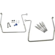05-205A Saddlebag Supports Chrome Fxd