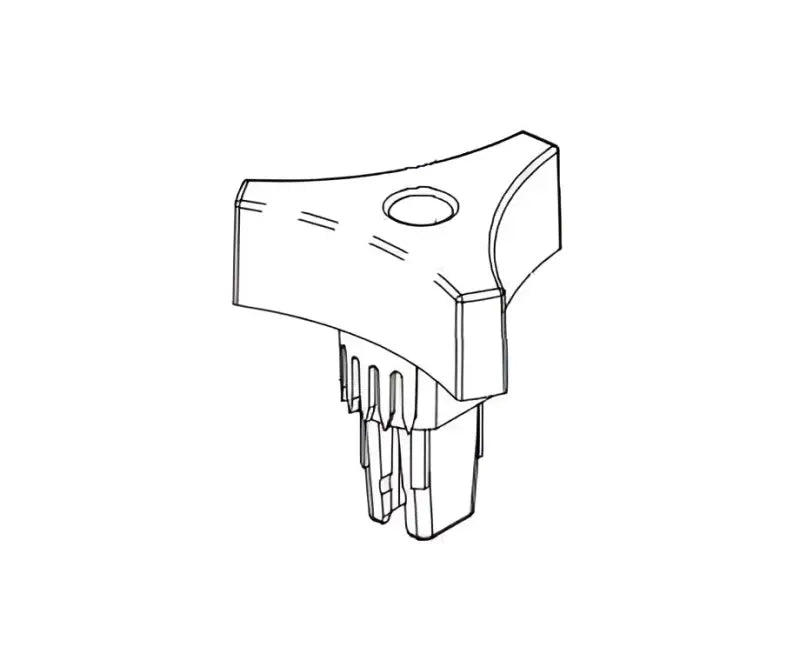 05-21236K Roof Vent Lift Arm Knob