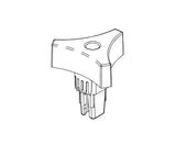 05-21236K Roof Vent Lift Arm Knob