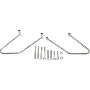 05-218 Saddlebag Supports Chrome Late Softail