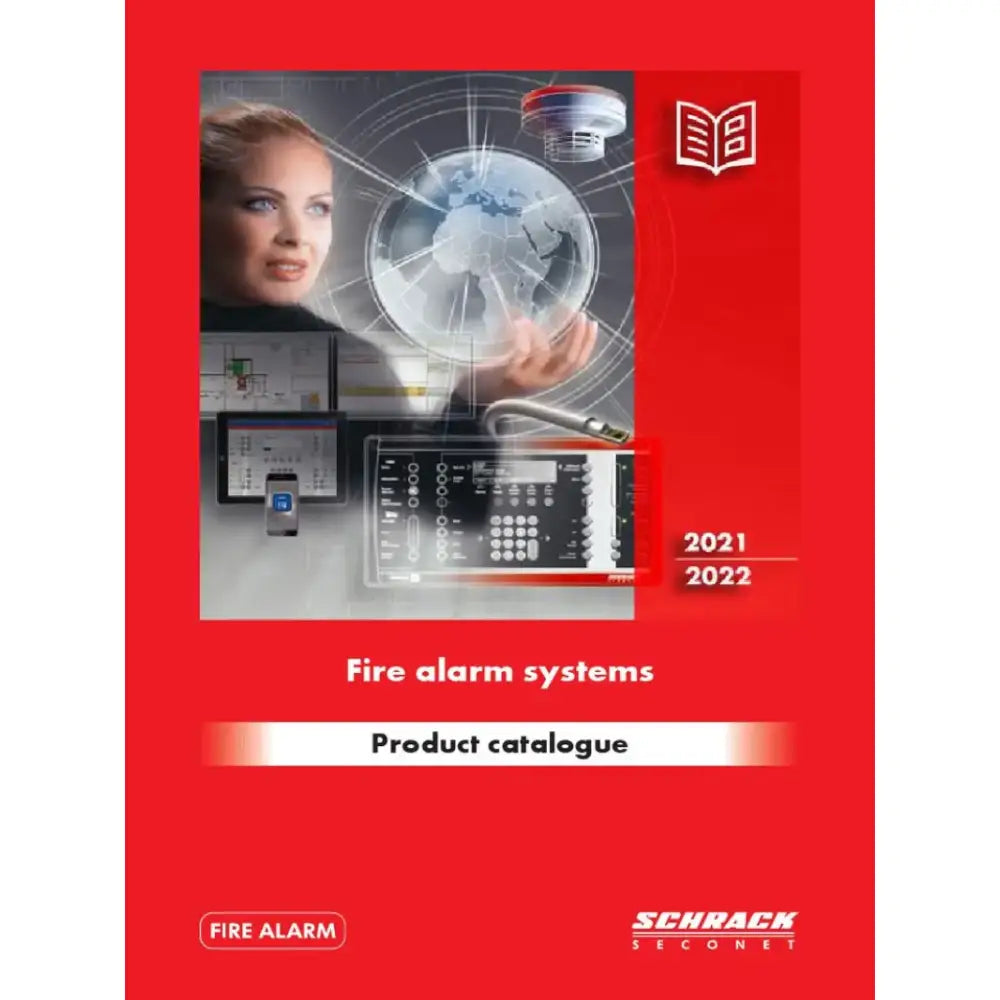 Fire alarm system product catalog featuring Key Auto Rubber Dust Plug for dust protection