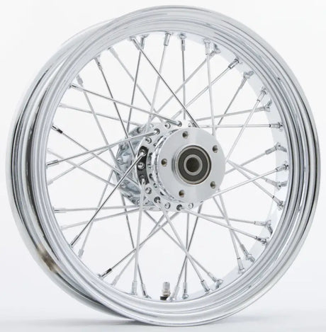 051-02432 Harddrive Fr 40-Spk Dd Chrome 16X3.5 Flt-Hub 1’’ Axl 00 Ltr - Front 40 Spoke Wheels
