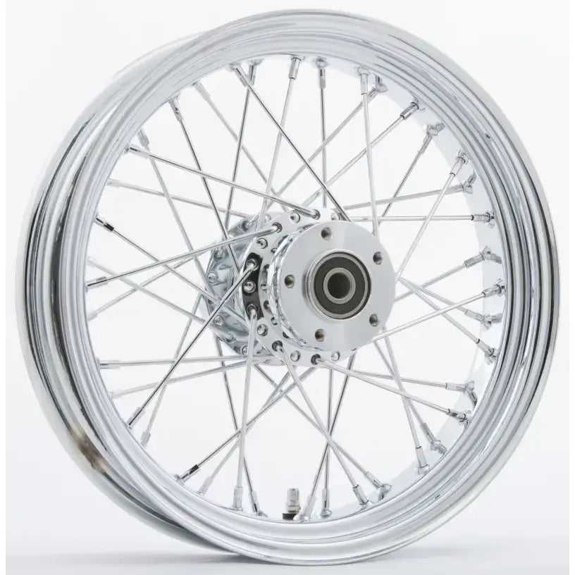 051-02432 Harddrive Fr 40-Spk Dd Chrome 16X3.5 Flt-Hub 1’’ Axl 00 Ltr - Front 40 Spoke Wheels