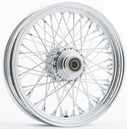 051-02621 Harddrive Fr 60-Spk Sd Chrome 16X3.5 Flst-Hub 3/4’’ Axl 00 Ltr - Front 60 Spoke Wheels