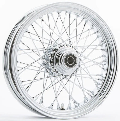 051-02621 Harddrive Fr 60-Spk Sd Chrome 16X3.5 Flst-Hub 3/4’’ Axl 00 Ltr - Front 60 Spoke Wheels