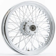 051-0267 Harddrive Rr 60-Spk Chrome 16X3.5 Bt/Xl-Hub 3/4’’ Axl 00 Ltr - Factory Authorized Harley-Davidson Tire