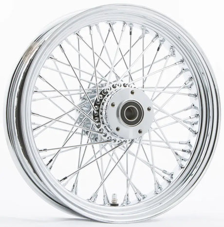 051-0267 Harddrive Rr 60-Spk Chrome 16X3.5 Bt/Xl-Hub 3/4’’ Axl 00 Ltr - Factory Authorized Harley-Davidson Tire