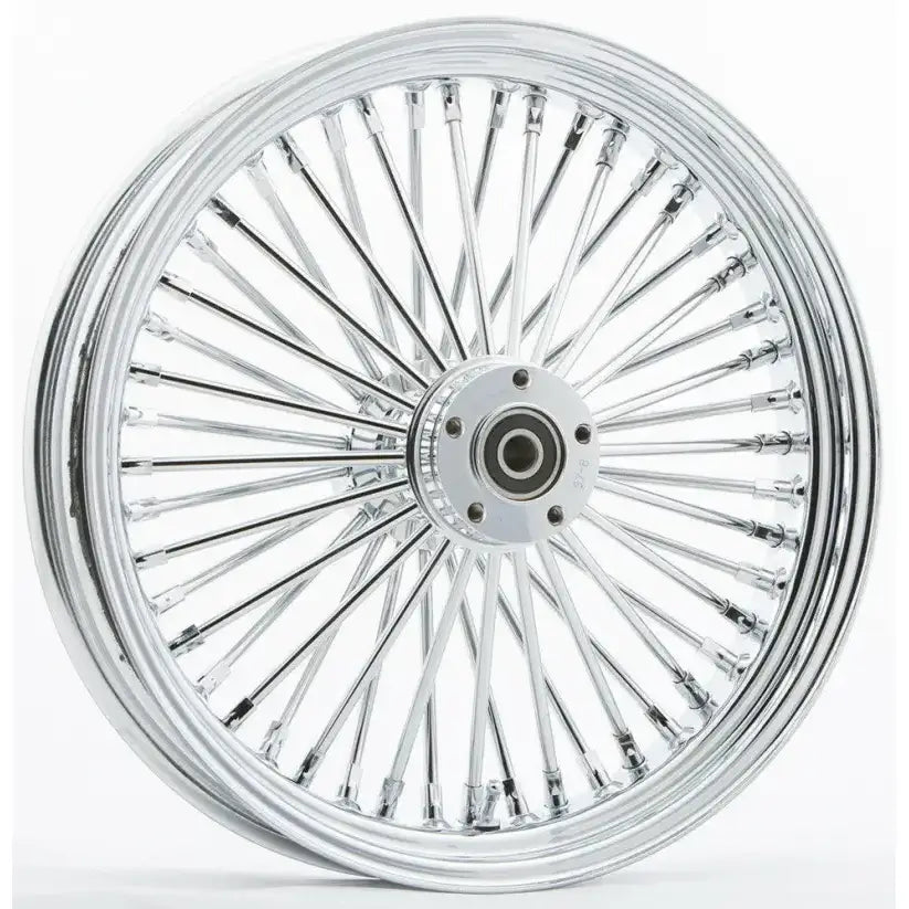 051-04521 Harddrive Fr 48-Spk Sd Chrome 18X3.5 Wg-Hub 3/4 Inch Axl 00 Ltr - RV and Auto Parts