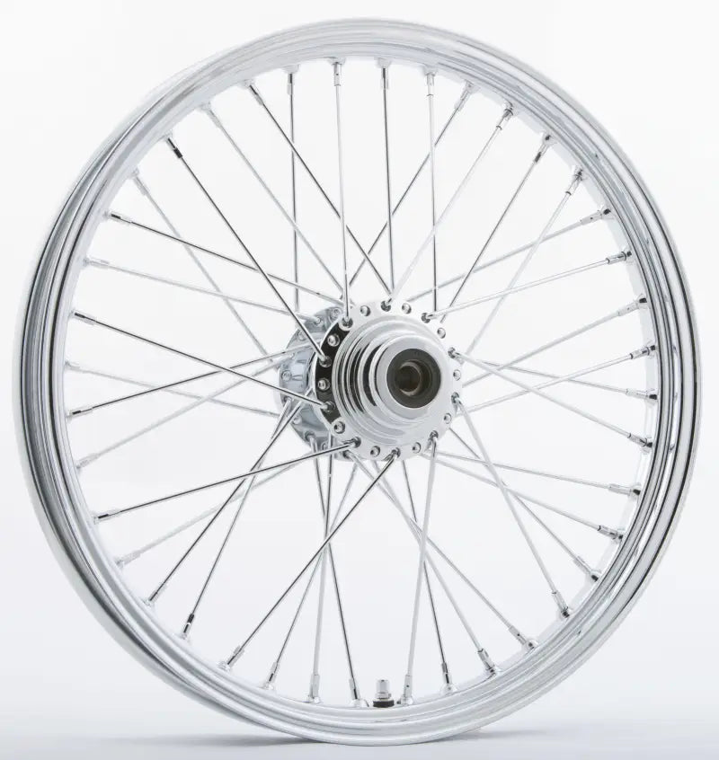 051-11411 Harddrive Fr 40-Spk Sd Chrome 21X2.15 Wg-Hub 3/4’’ Axl Pre 99 - Front 40 Spoke Wheels
