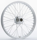 051-11411 Harddrive Fr 40-Spk Sd Chrome 21X2.15 Wg-Hub 3/4’’ Axl Pre 99 - Front 40 Spoke Wheels