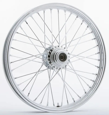 051-11411 Harddrive Fr 40-Spk Sd Chrome 21X2.15 Wg-Hub 3/4’’ Axl Pre 99 - Front 40 Spoke Wheels