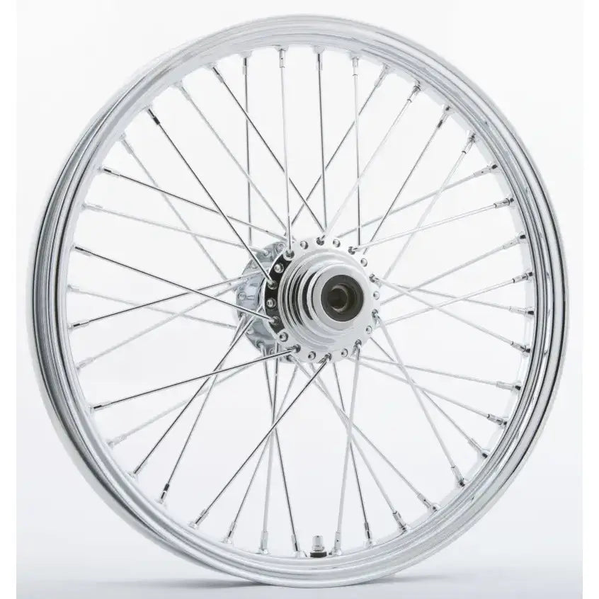 051-11411 Harddrive Fr 40-Spk Sd Chrome 21X2.15 Wg-Hub 3/4’’ Axl Pre 99 - Front 40 Spoke Wheels