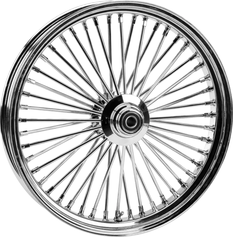 051-15541 Harddrive Fr 48-Spk Sd Chrome 26X3.5 Flt-Hub 25M Axl 00 Ltr - Front Spoke Wheels