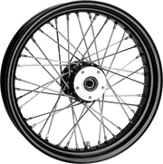 052-0446 Harddrive Rr 40-Spk Black 18X3.5 Bt/Xl-Hub 3/4’’ Axl Pre 99 - Rear Spoked Wheels
