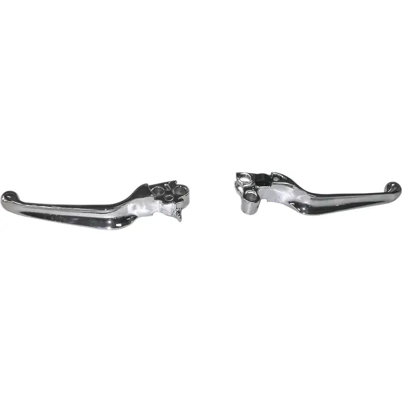 053114 Smooth Lever Set Chrome Big Twin 96 16 Xl 03 - Custom Levers