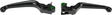 053120 Smooth Lever Set Blk Big Twin 96 16  Xl 96 03
