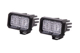 Diode Dynamics Stage Series 2 In LED Pod Sport - White Flood Standard WBL (Pair) - DD6392P