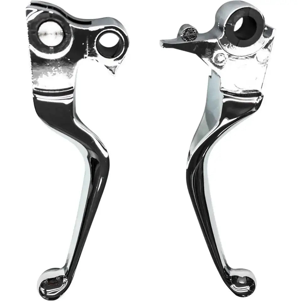 053502 Smooth Lever Set Chrome Bt 07 Up Except Flt 08 Up