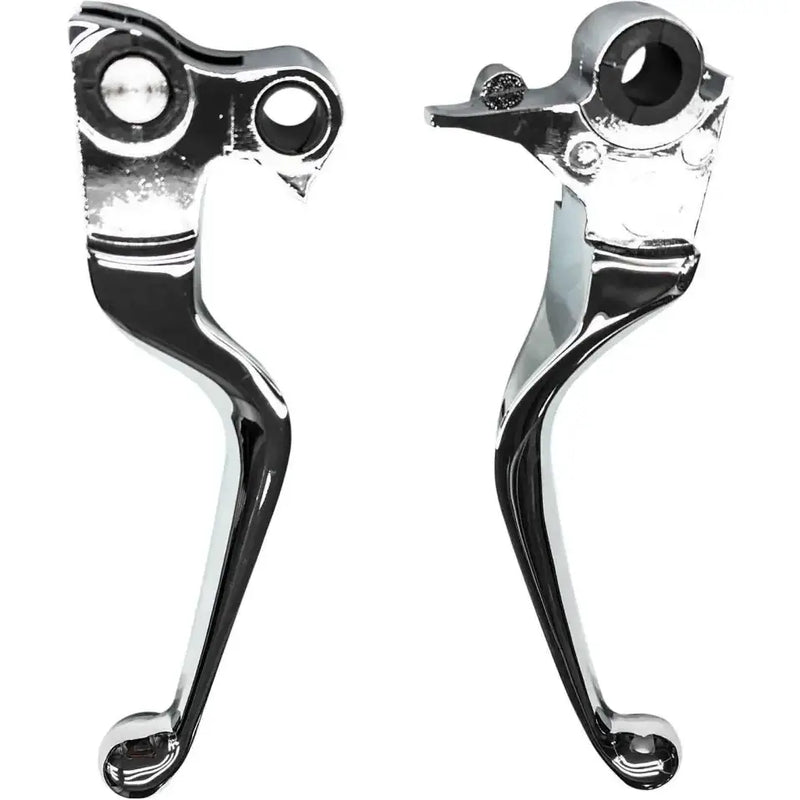 053502 Smooth Lever Set Chrome Bt 07 Up Except Flt 08 Up