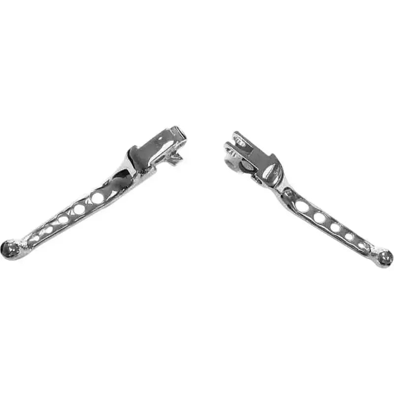 053523 Custom Levers 5 Hole Chrome Big Twin 07 Up