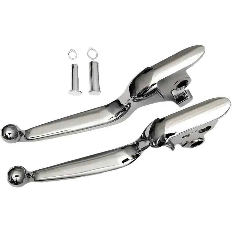 053578 Smooth Lever Set `18 Up St Chrome