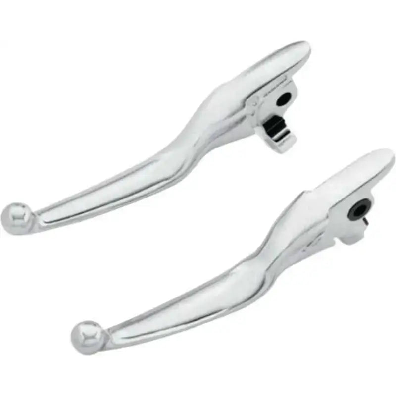 053804 Chrome Lever Set Smooth Touring 14 16 Except Tri Glde