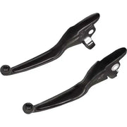 053805 Matte Black Lever Set Smooth