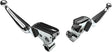053814 Smooth Lever Set Chrome Flt 08 13 W/Cable Clutch - Custom Levers