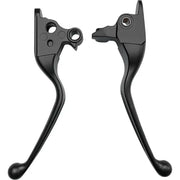053815 Smooth Lever Set Blk Touring 08 13 W/Cable Clutch