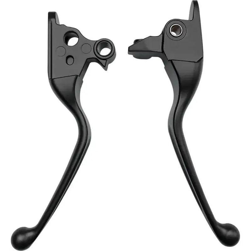 053815 Smooth Lever Set Blk Touring 08 13 W/Cable Clutch
