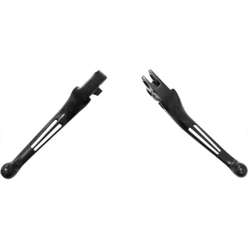053921 Custom Levers 2 Slot Black Big Twin 86 06  Xl 96 03