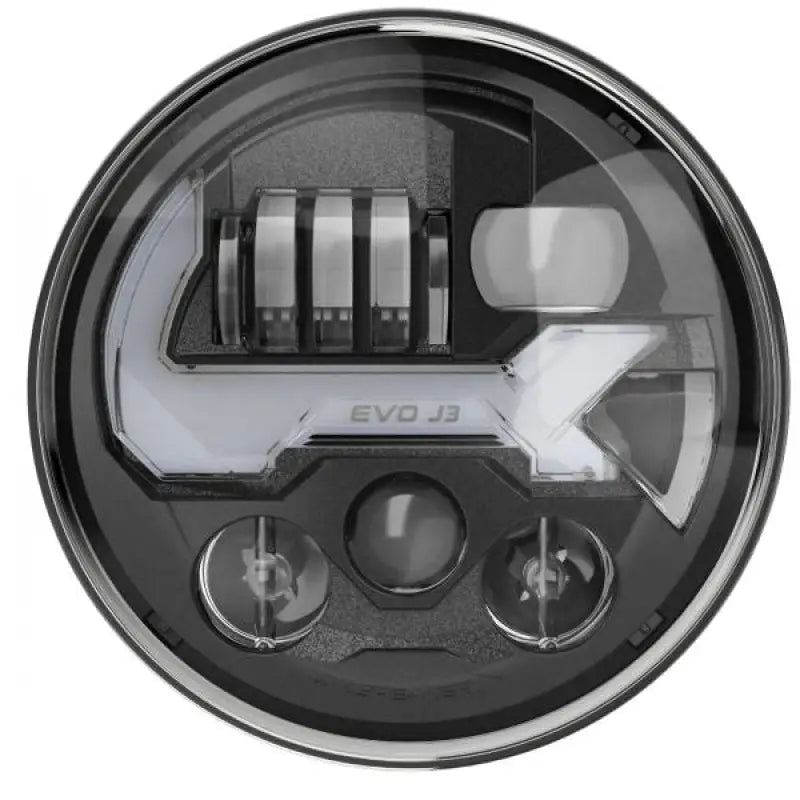 0558153 Jw Speaker Evo J3 Black Canada Kit Htd - Headlight Assembly