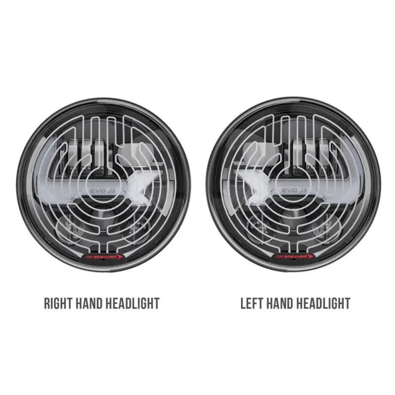 0558153 Jw Speaker Evo J3 Black Canada Kit Htd - Headlight Assembly