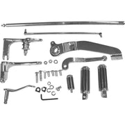 056095 Forward Control Kit W/Chrome Mounting Plates And Pegs - All Dyna Glide