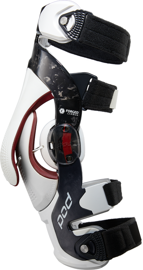 K8 3.0 Knee Brace Carbon (Lt) Carbon/White Lg - POD