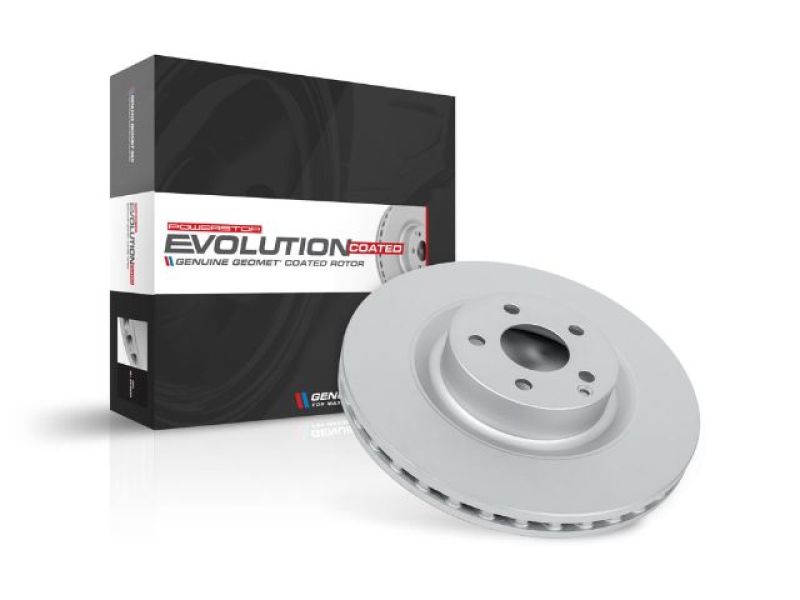 PowerStop EBR1461EVC Power Stop 13-16 Mercedes-Benz GL350 Front Evolution High Carbon Geomet Coated Rotor